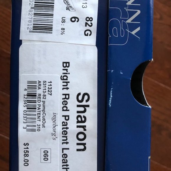 ARA Jenny Sharon Model US 8.5 size, , EU 39 size; red colour, NEW - Picture 13 of 16